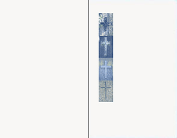 SE TA 4 Kreuze - Karte: 183 mm x 234 mm, hochweiß, Motiv - Hülle: 120 mm x 189 mm, hochweiß, Untergrundbild